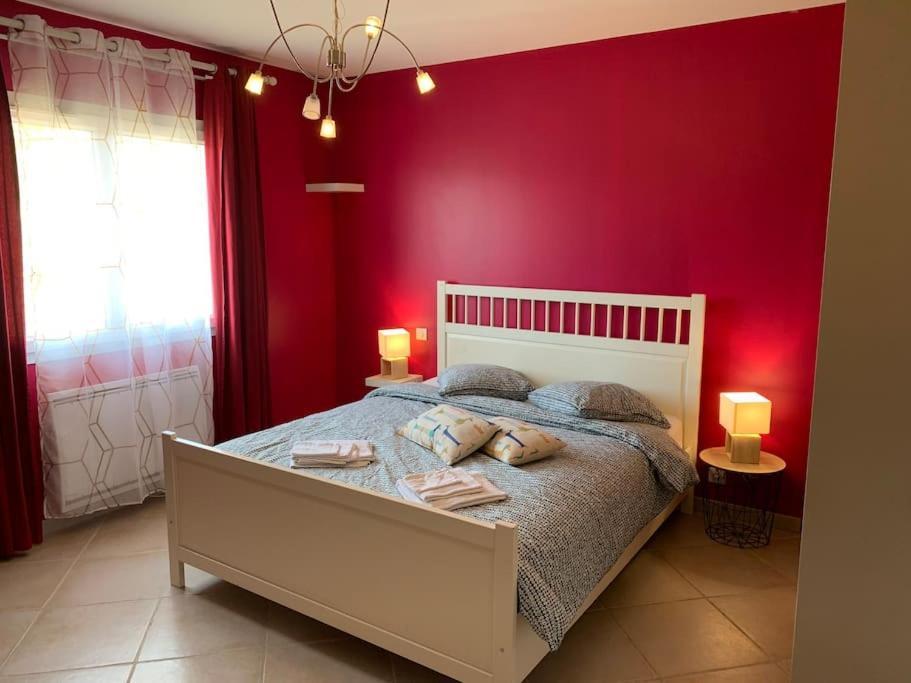 Villa Vue Sur Etang 8 Personnes Spacieuse Et Calme Narbona Exterior foto